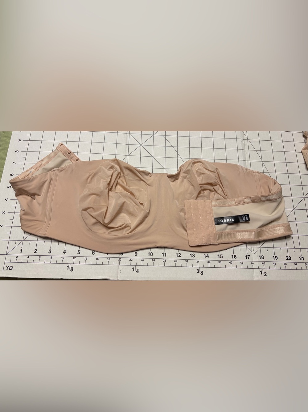 Torrid Seamless Strapless Bandeau in Nude
